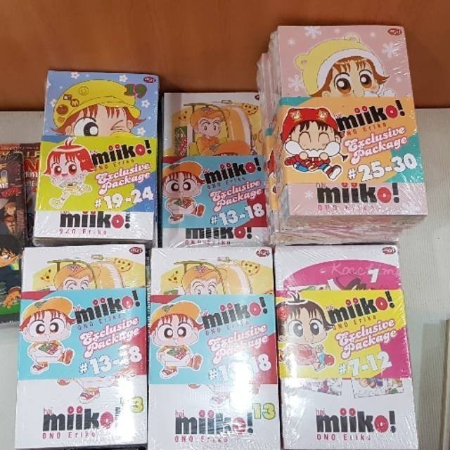 RBS KOMIK Hai miiko Paket Exclusive Package Boxset