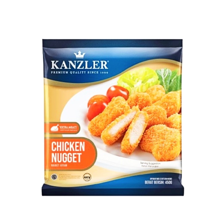

Kanzler Premium Chicken Nugget 450gr HALAL