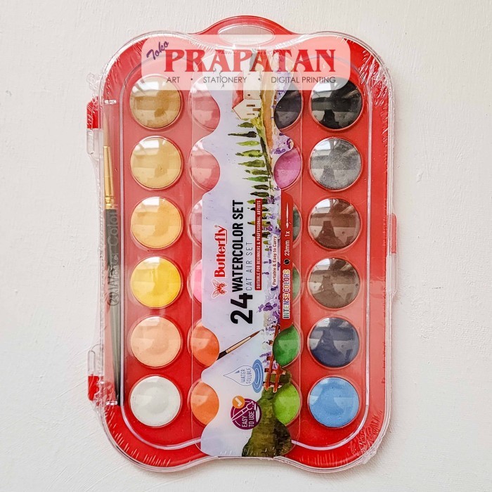 

Butterfly Watercolor Block Set | Cat Air Set - 24C