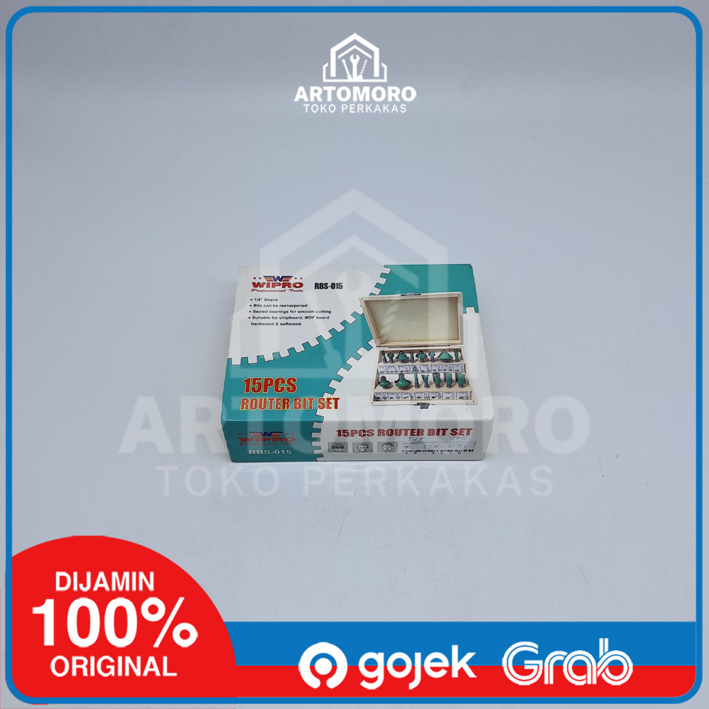 Mata Router Set 15pcs Wipro