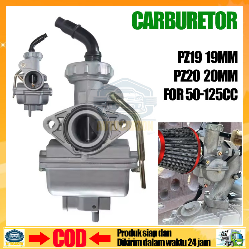 Siap, codKarburator PZ19 PZ20 Karburator Grand Karburator Supra 50-125CC