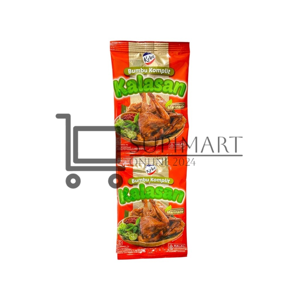 

Kobe Bumbu Komplit Kalasan 35 gr Ayam 35gr