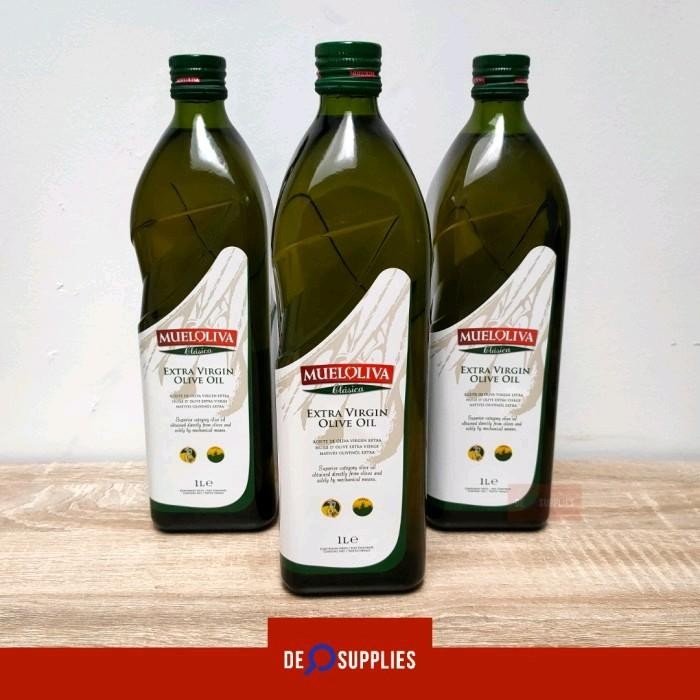 

Minyak Zaitun Mueloliva Extra Virgin Olive Oil 1L - Evoo Premium Spain