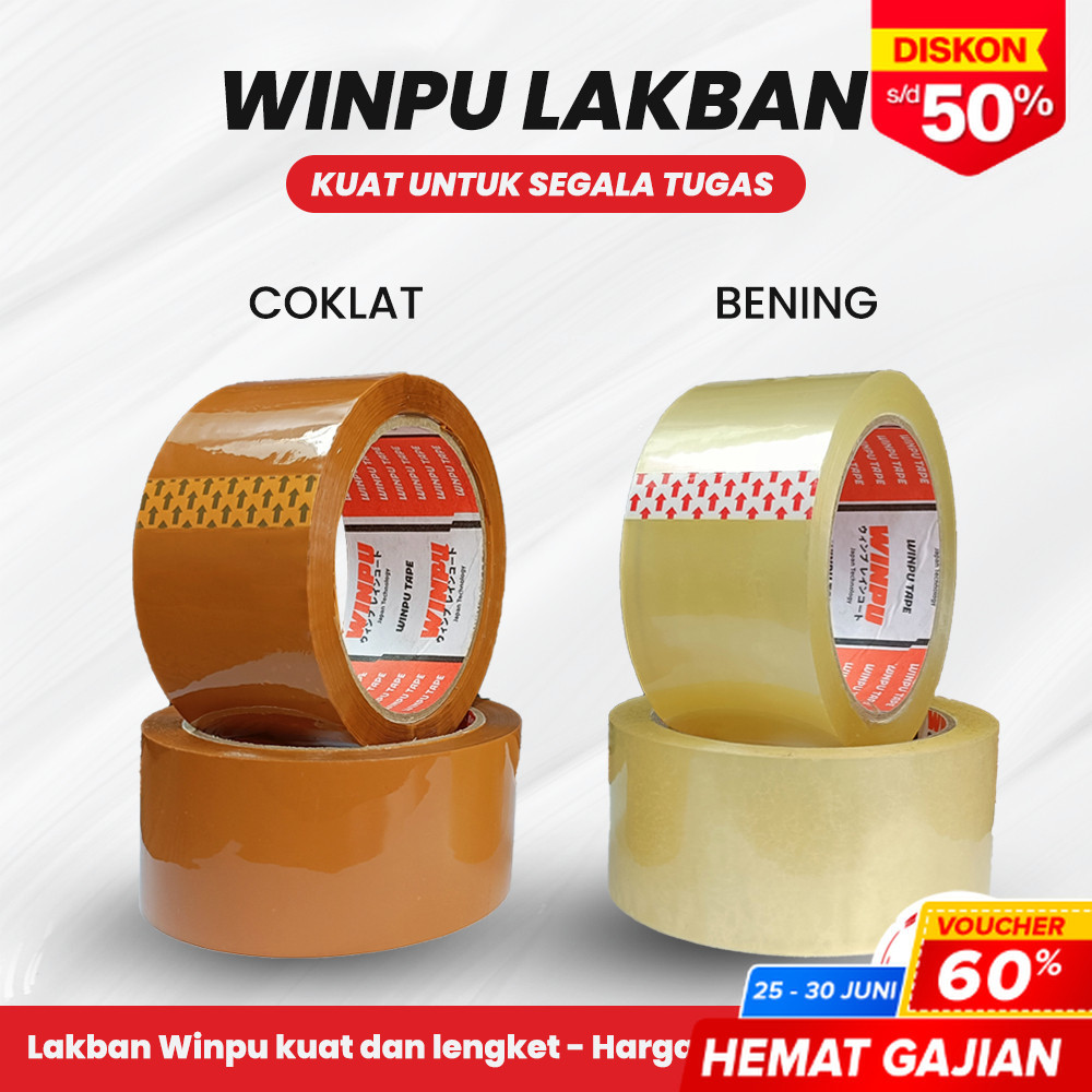 

WINPU LAKBAN/PLAKBAN/ISOLASI CORTAPE (Harga Satuan)