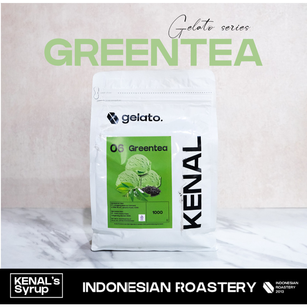 

Gelato Kenal Italian Ice Cream Powder Premix Bubuk 1 Kg