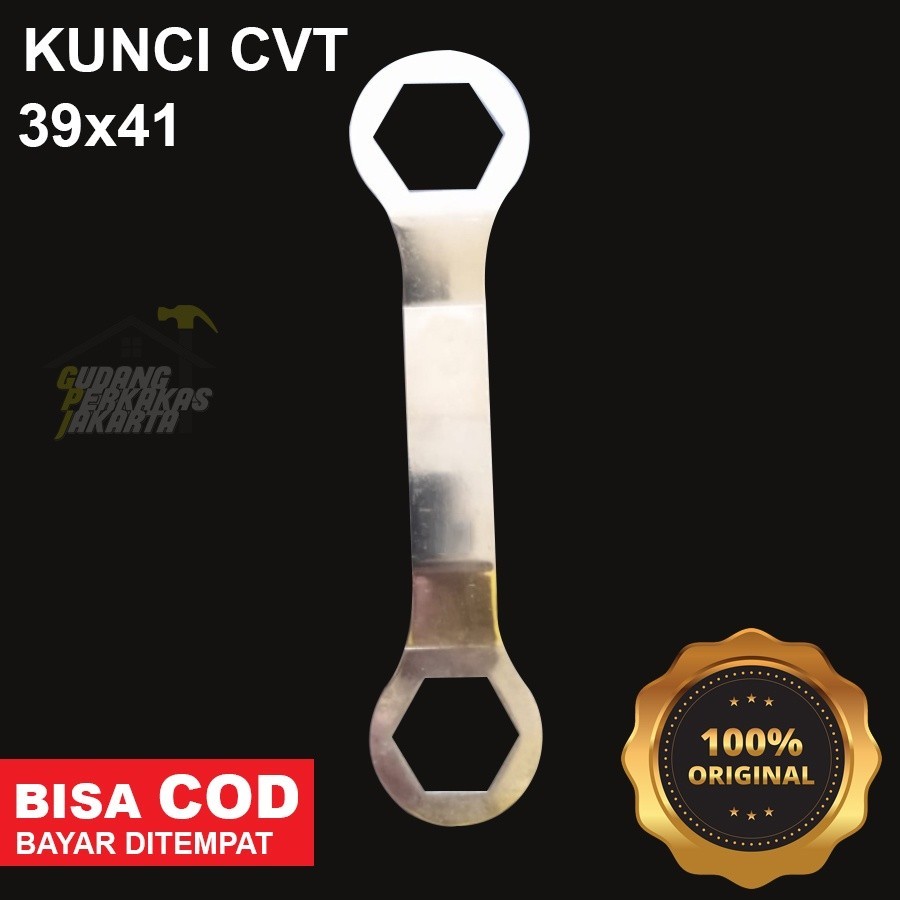 Kunci Kopling CVT Matic 39 x 41 mm - Coupling Nut Wrench 39x41 mm / Treker CVT / Kunci 39x41