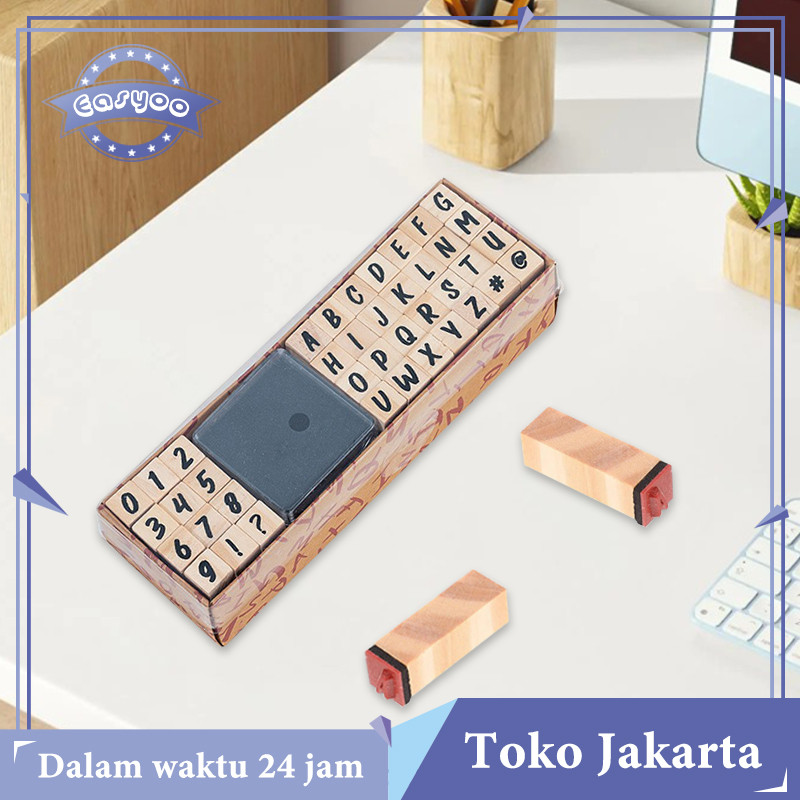 

Isi 40 Stamp Alphabet Dan Number Stempel Huruf Angka Aesthetic Retro