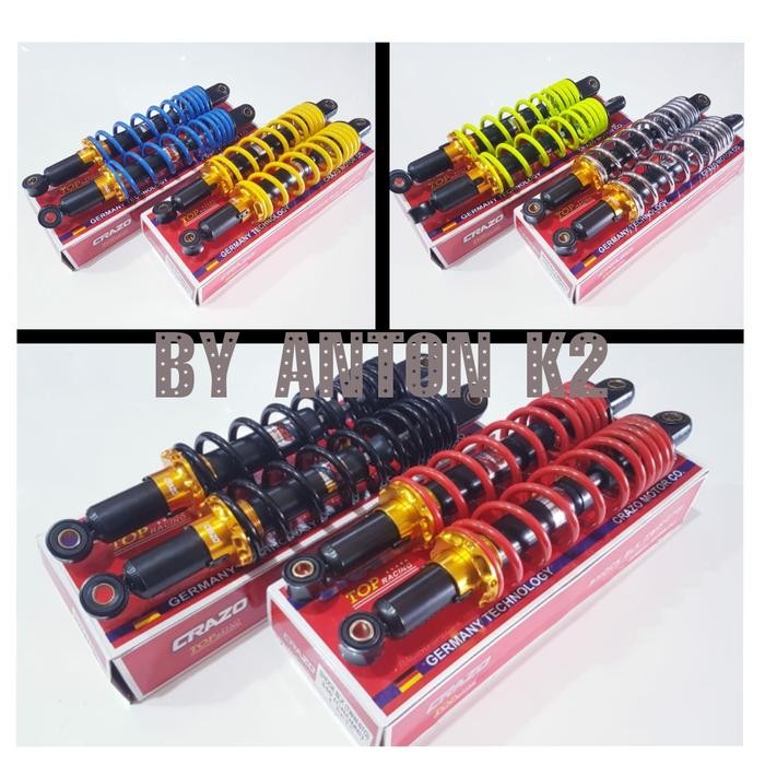SHOCK BREAKER BELAKANG MOTOR VERZA/SMASH/SHOGUN 110/SHOGUN 125 R NR - Crome