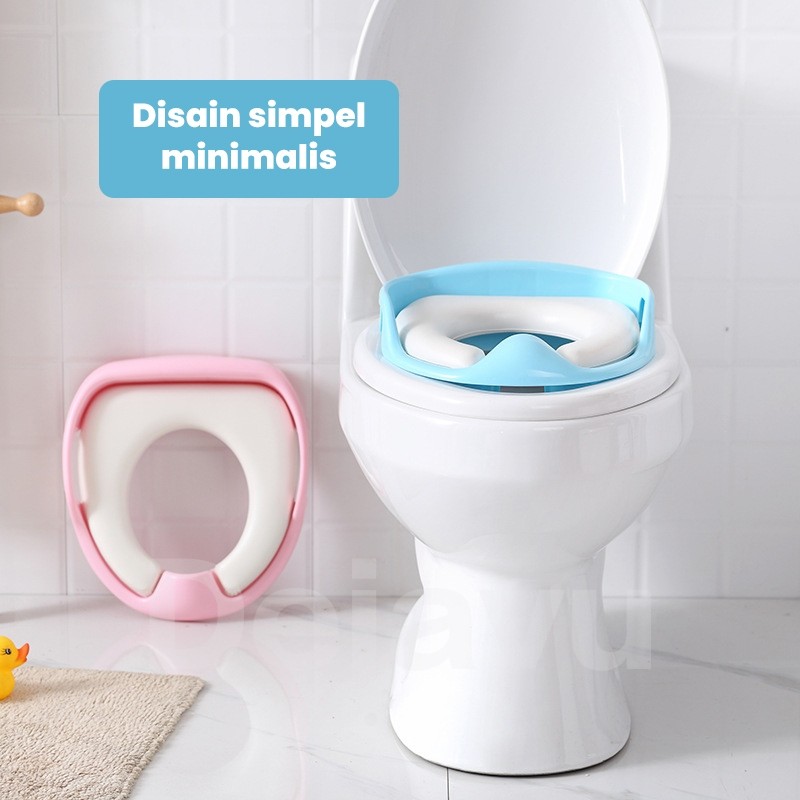 Toilet Seat Pispot Kloset Kursi Duduk Anak Child Potty Training Readi Makassar
