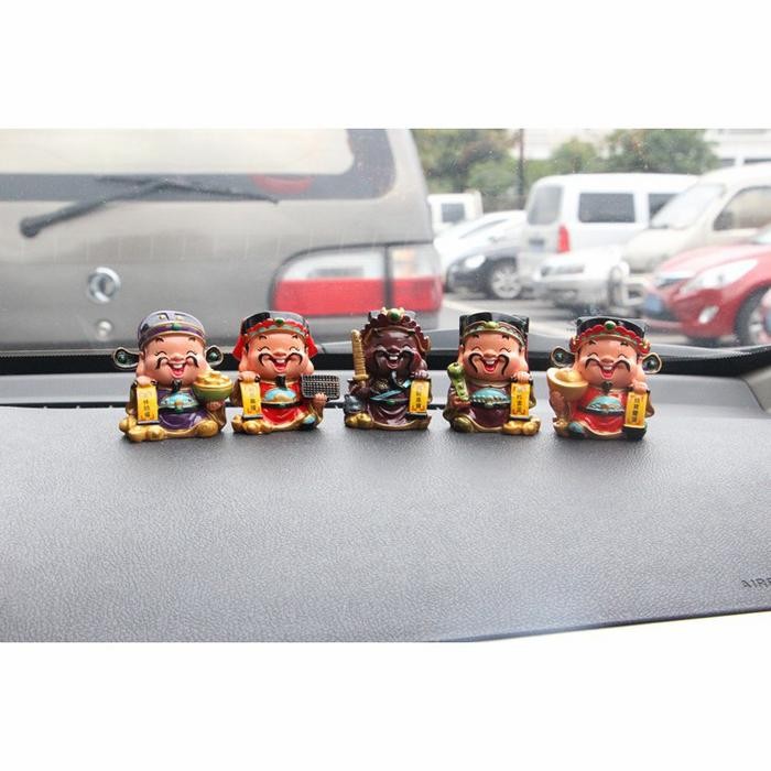 PAJANGAN DEWA REJEKI / WU LU CAI SHEN - wu lu cai shen