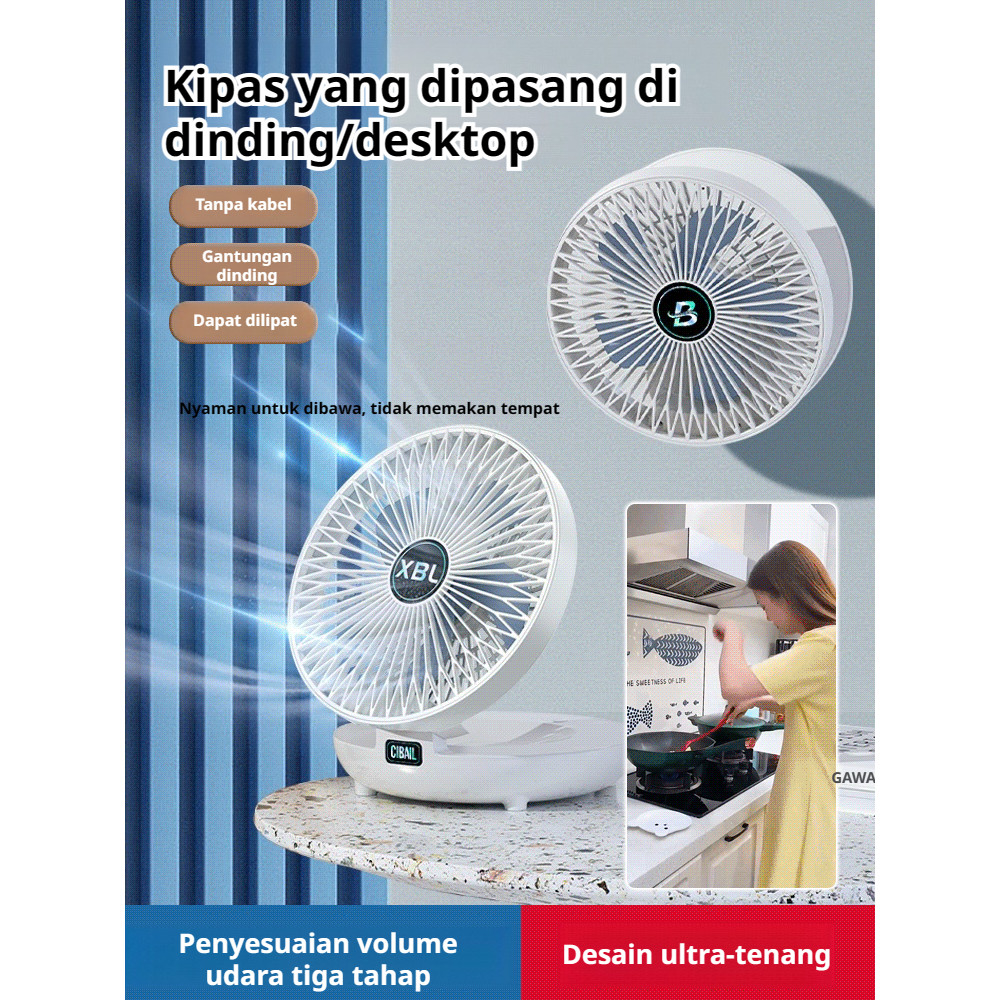 ⭐COD+24H Pengiriman Cepat⭐Kipas Angin Listrik Untuk Pengisian Daya Kipas Desktop Asrama Sirkulasi Ud