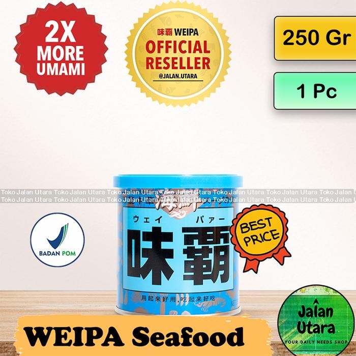 

WEIPA Seafood 250gr | Kaldu Masak | Jalan Utara