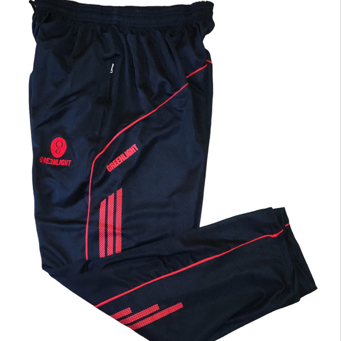 Celana Panjang Trining Training Pria Wanita Jumbo Big Size XXL XXXL - Merah, Jumbo