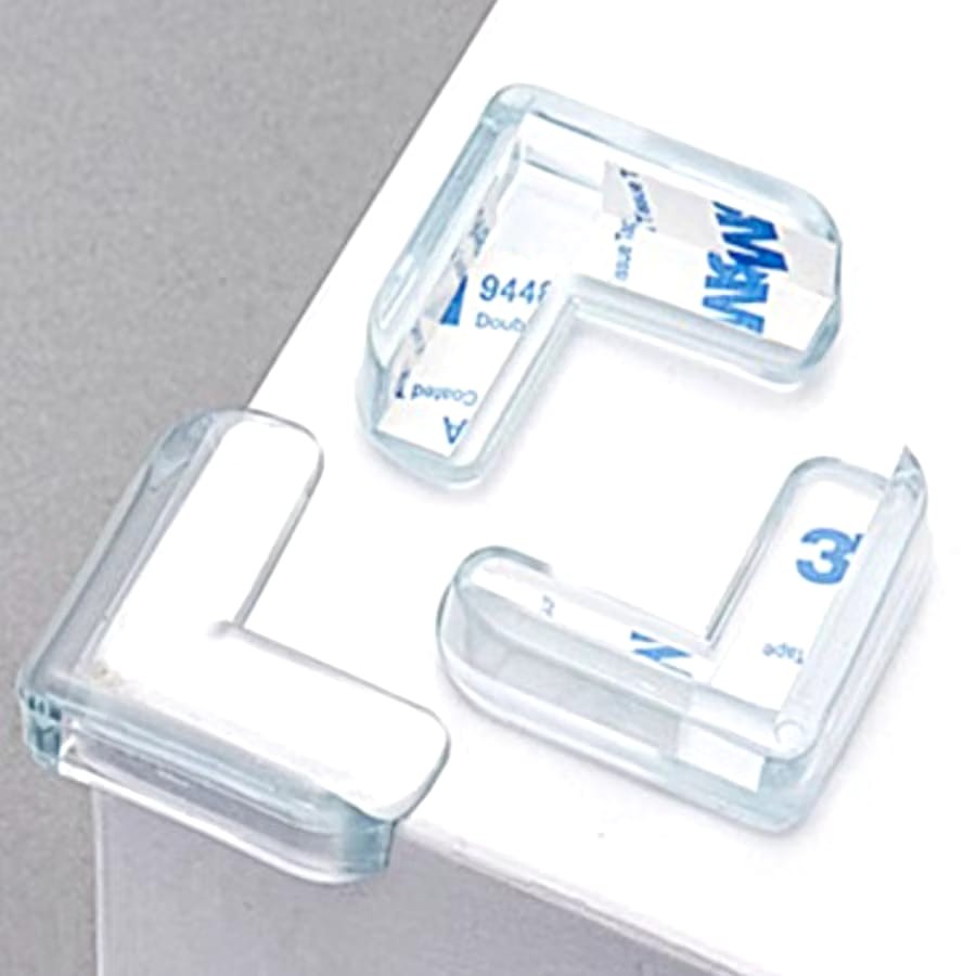 karet siku meja L karet anti bentur penahan siku meja kursi lemari bentuk L