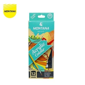 

RGT- CAT AIR ACRYLIC COLOUR MONTANA 12 WARNA