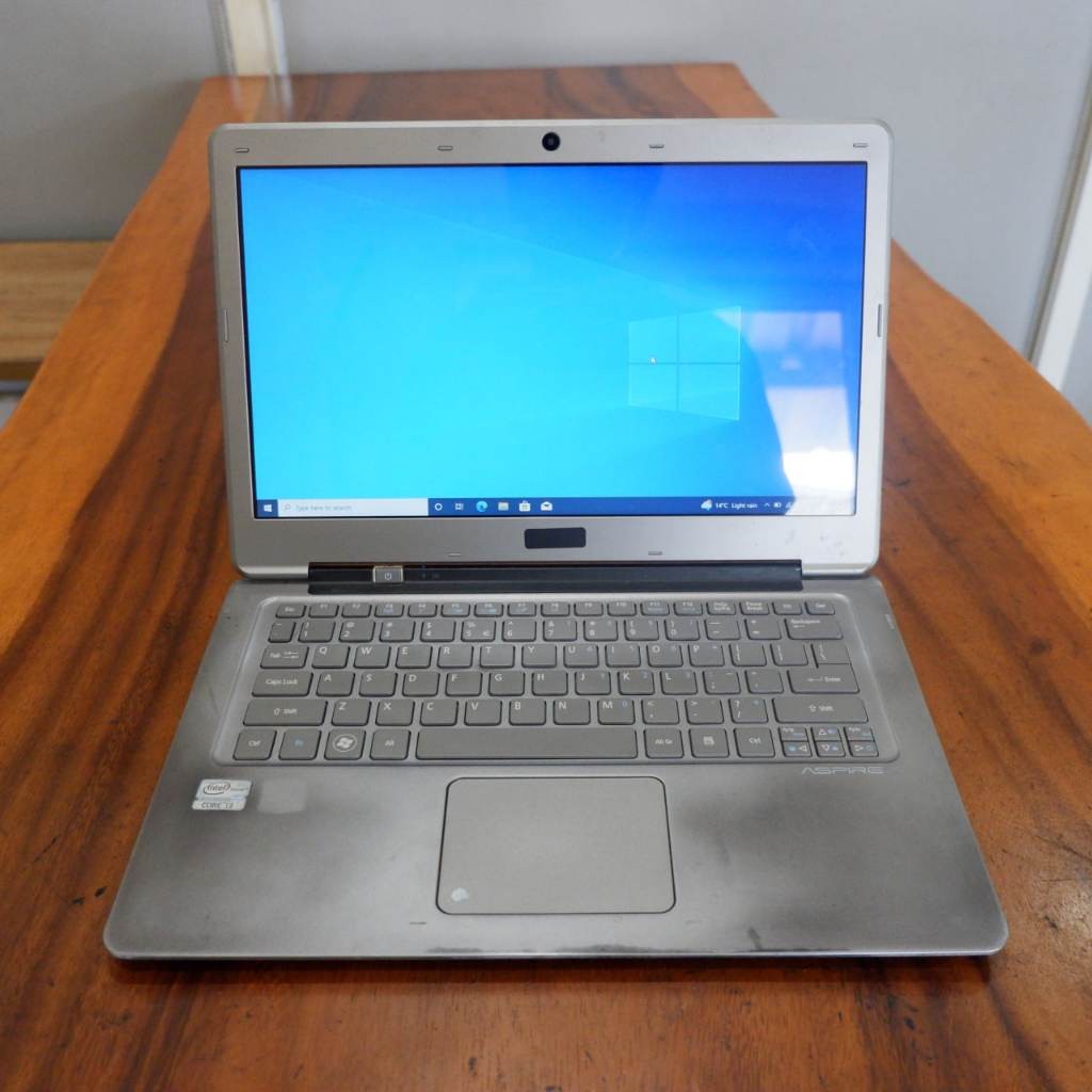 Laptop Acer Aspire S3 Intel Core i3-2367M Ram 16Gb 512Gb Normal Siap Pakai - Laptop Murah - Laptop M