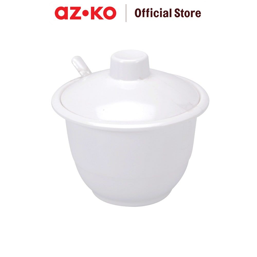 AZKO Krischef Tempat Sambal - Ivory Spice Storage Tempat Penyimpanan Saus Sambal Bumbu Perlengkapan 