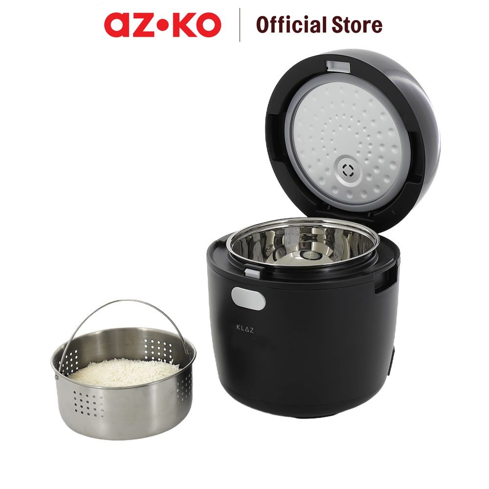 Azko Klaz 600 Ml Rice Cooker Digital Low Sugar - Hitam Magic Jar Magic Com Penanak Nasi Alat Masak
