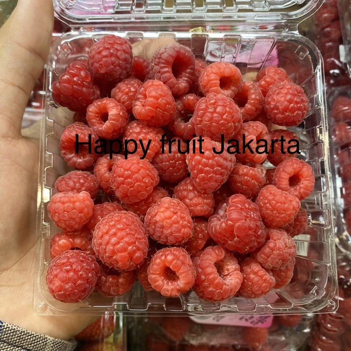 

Raspberry fresh impor USA |Buah raspberry | Raspberries will pict 170g