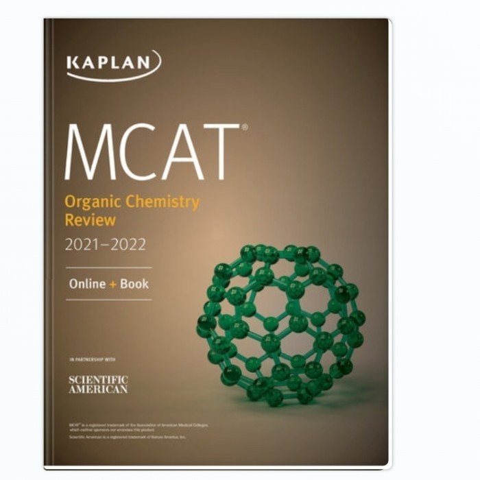 MCAT Organic Chemistry Review 2021-2022 (Kaplan Test Prep) -Kaplan Tes