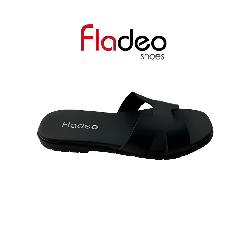 Sandal Wanita Fladeo Sendal Wanita Slop Sol Karet Fladeo Sendals Sandal Fladeo Flat Sandal Wanita
