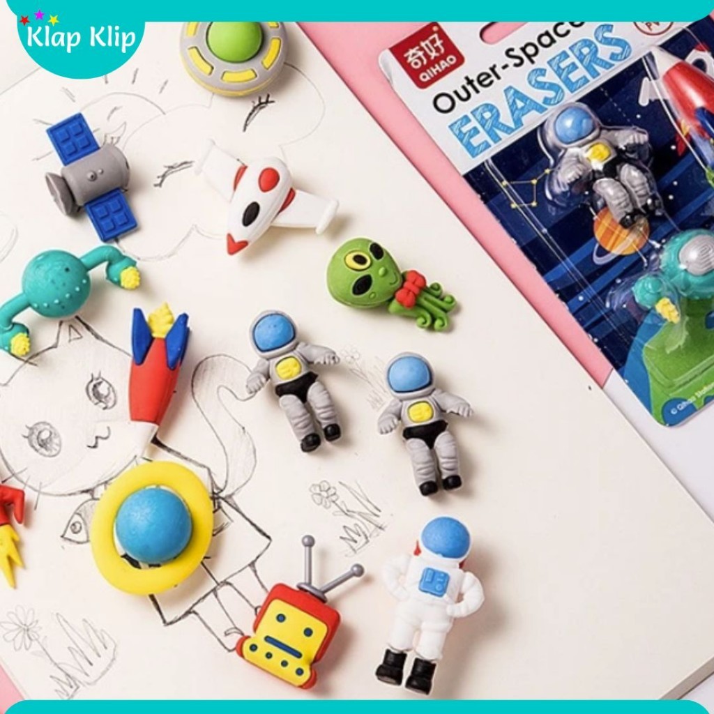 

OUT SPACE FRIENDS ERASER QH-8423