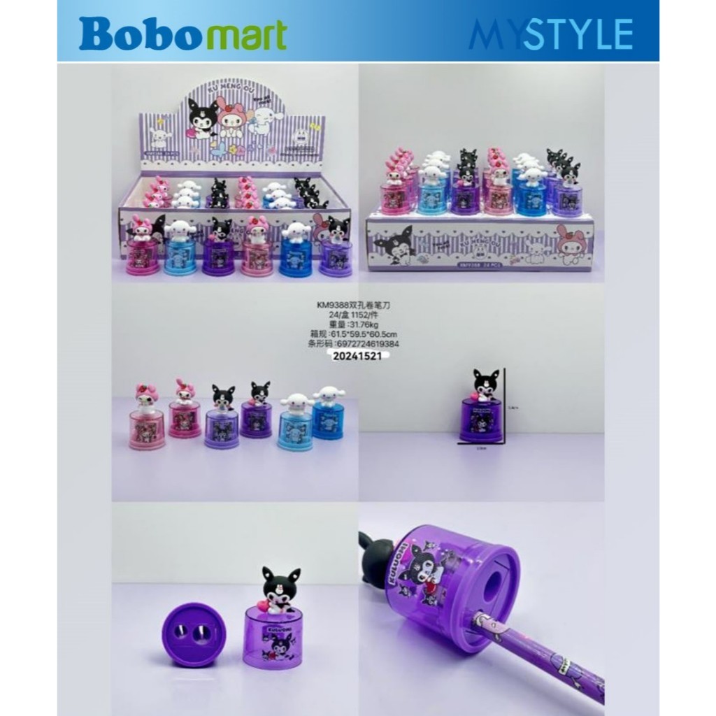 

BOBOMARTS JAKARTA 1 PCS RAUTAN PENSIL KM-9388 SERUTAN ANAK SEKOLAH 2 LUBANG PENCIL SHARPENER SERUTAN KARAKTER MURAH