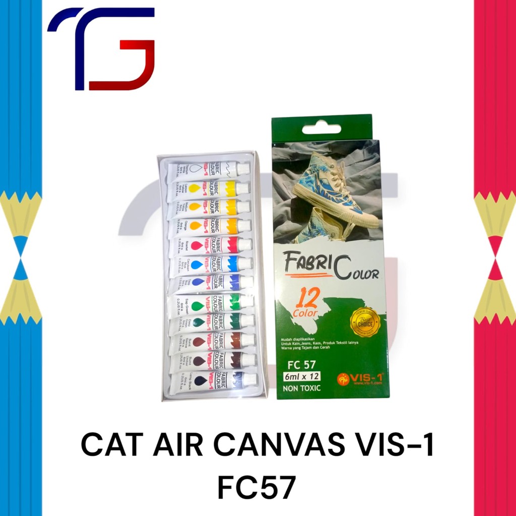 

CAT AIR CANVAS VIS-1 FC 57 (12 Warna)