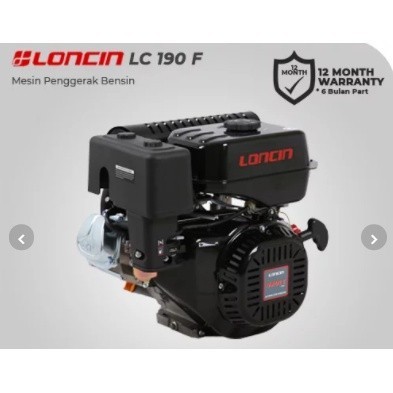 Mesin Ketinting-Mesin Penggerak-Mesin Serbaguna Bensin Loncin LC 190 F 14 HP - Original Mesin