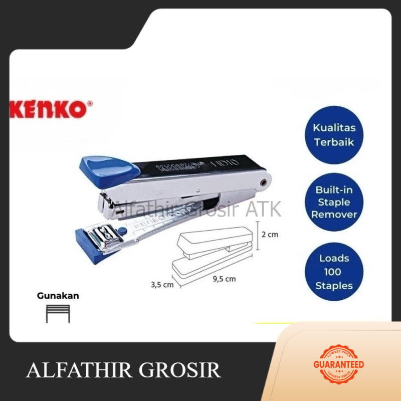 

KENKO STAPLES HD-10 - ALAT STAPLER TANGAN- STRAPLER HECTER - 1 PCS
