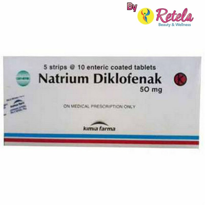 NATRIUM DIKLOFENAK 50MG 1 STRIP 10 TABLET