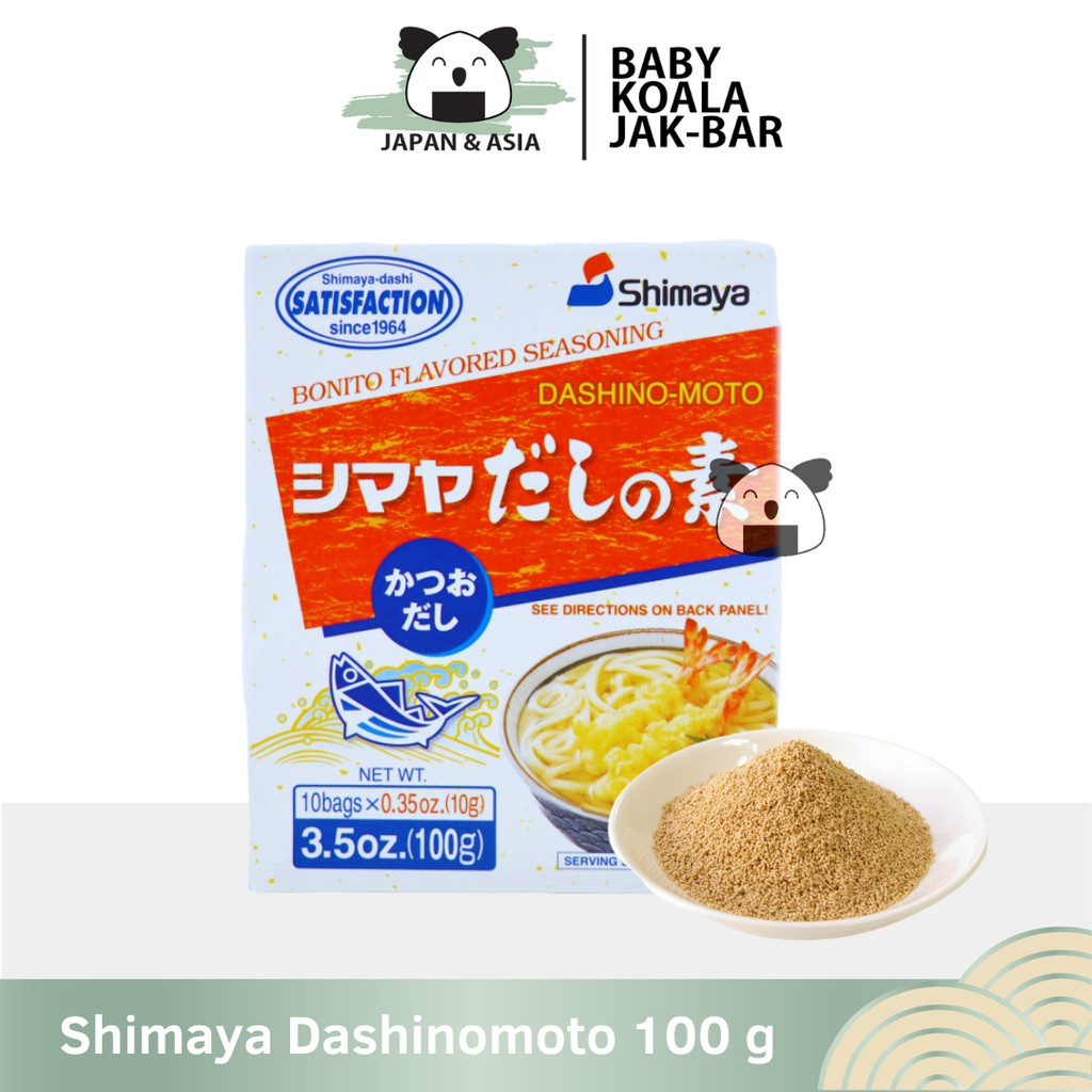 

SHIMAYA DASHI NO MOTO Katsuodashi Kaldu Ikan 100 g │ Bukan Marutomo Hondashi - BKJ