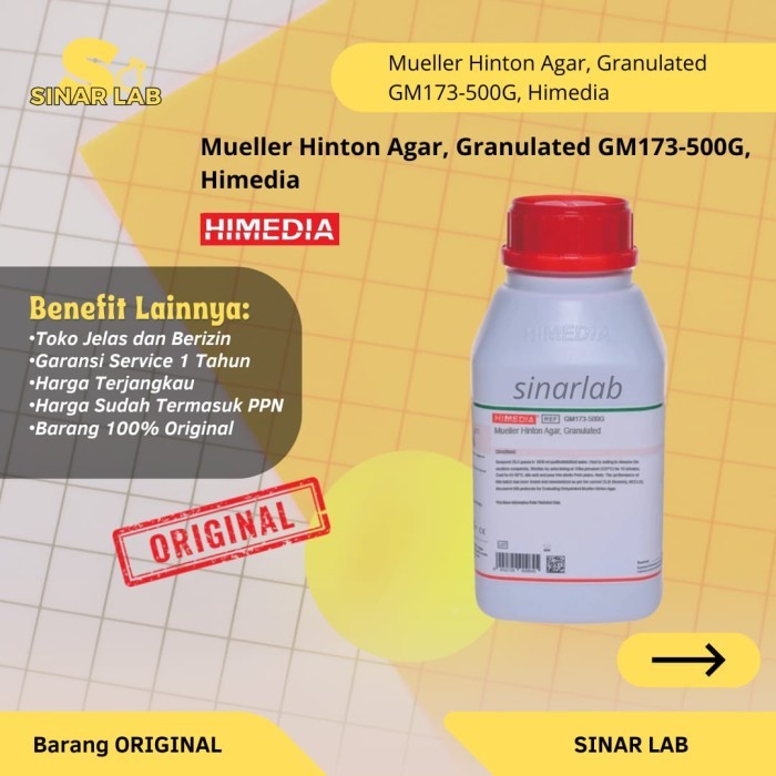 Mueller Hinton Agar, Granulated GM173-500G Himedia