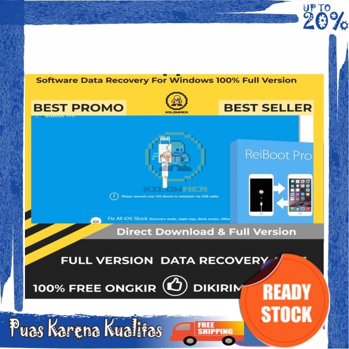 AKTIF SELAMANYA Tenorshare ReiBoot Pro Pro Data Recovery WIN OS FULL GARANSI