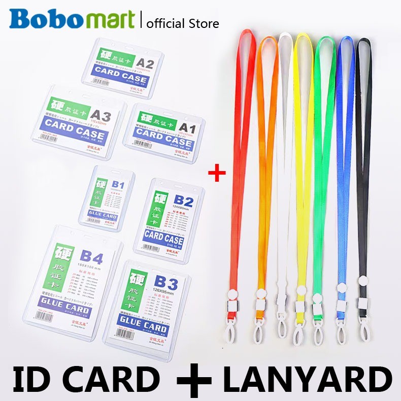 

BOBOMART 1 SET NAME TAG DAN TALI LY10G+ID CARD PLASTIK ANAK SEKOLAH MURAH NAME TAG UJIAN ANAK SEKOLAH