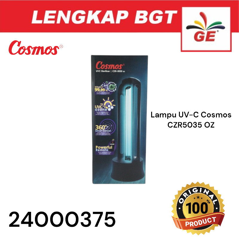 Cosmos Lampu UVC STERILIZER CZR 5035 OZ UV LAMP COSMOS - 24000375