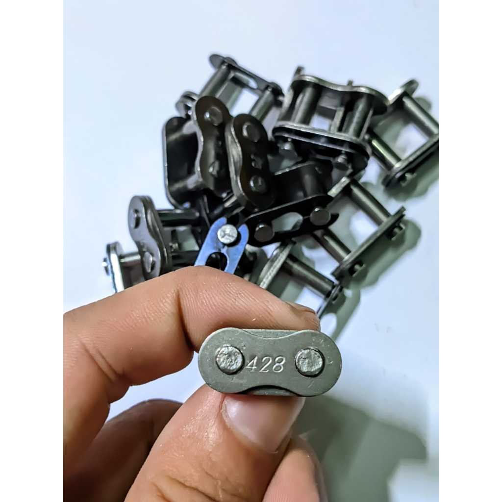 SAMBUNGAN RANTAI MOTOR 428 428 SAMBUNGAN RANTAI