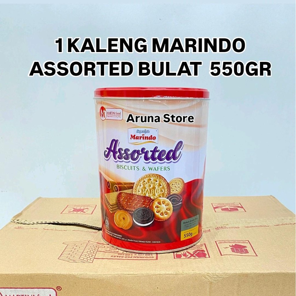 

1 KALENG MARINDO ASSORTED BULAT 550GR