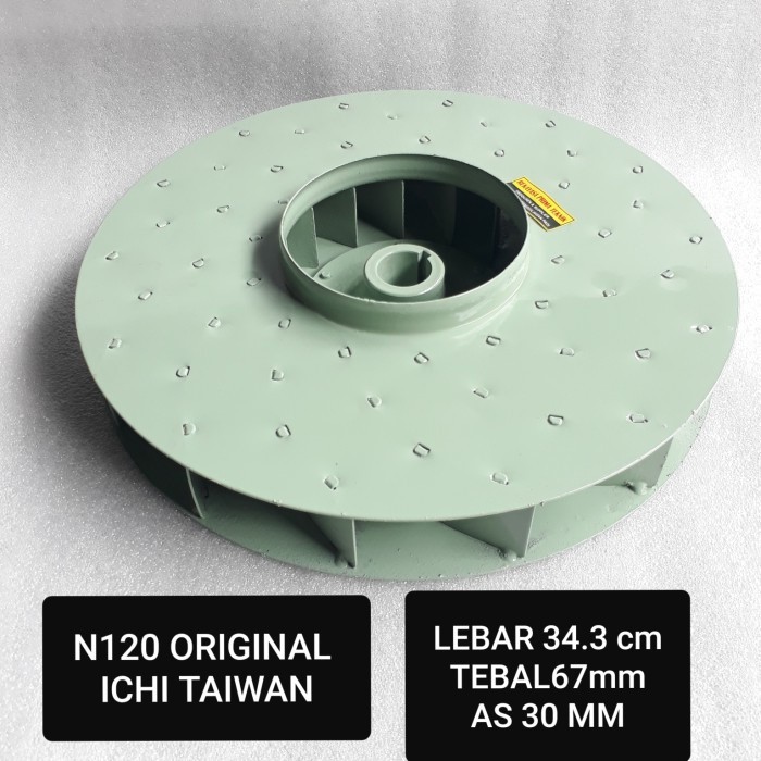 N120 ASLI TAIWAN KIPAS BLOWER ORIGINAL POLES BERAS ICHI N 120 FAN Langsung Dikirim