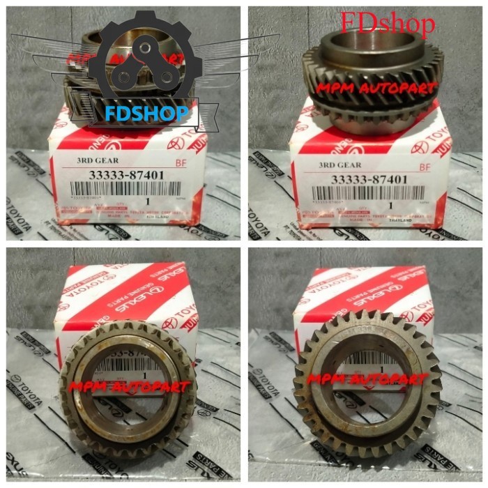 gigi 3 gear 3rd 33x27 transmisi avanza 1.3 1300cc 1.5 1500cc rush