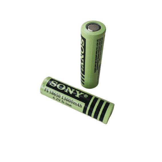 OV88 1Pcs Baterai Battery Lion Li-ion 18650 Flat 3.7V 1300mAh Vape