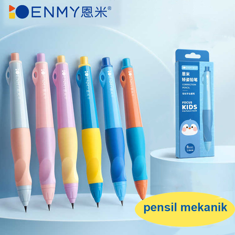 

ENMY Koreksi Otomatis Pensil Terus-Menerus Inti Anak-Anak Khusus Pensil Latihan Koreksi Kata