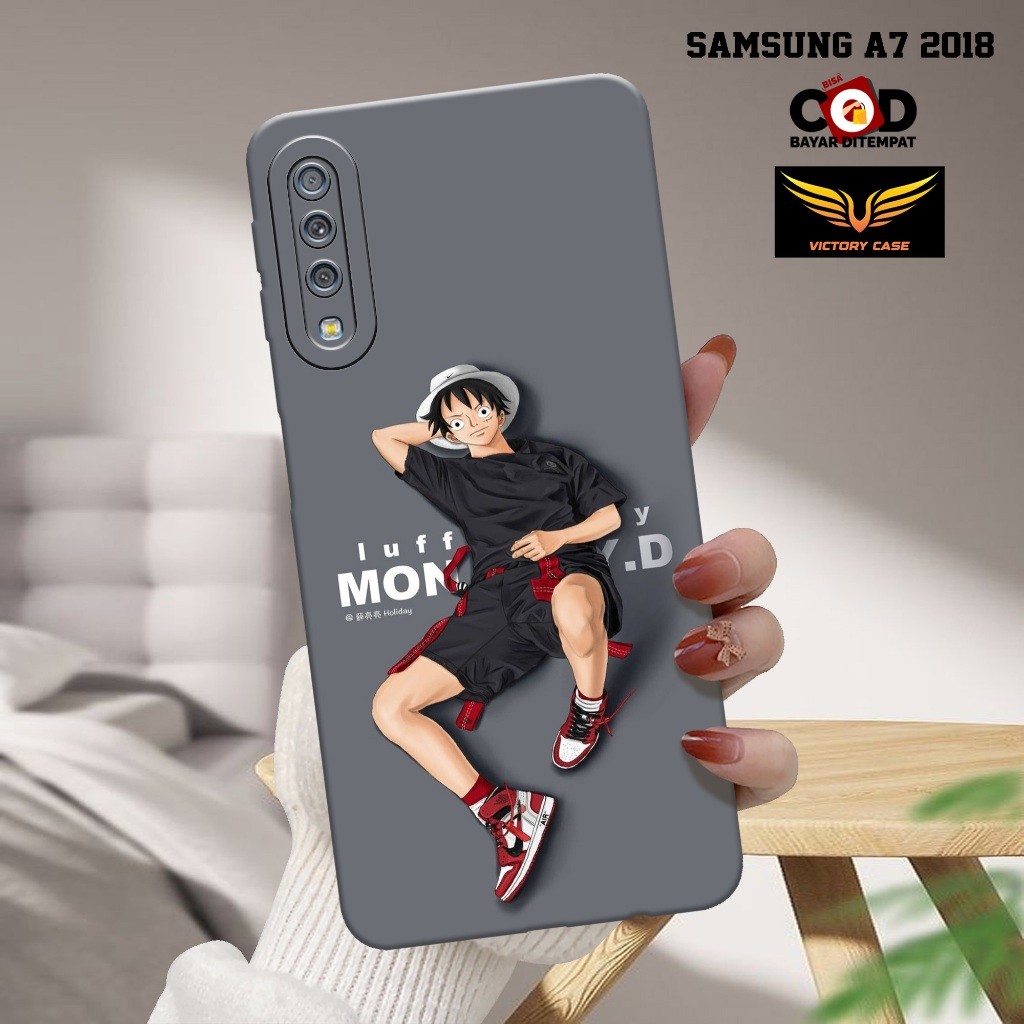 Case Samsung A7 2018 Terbaru - Victory Case - Fashion Case Anime - Softcase Hp Samsung A7 2018 - Cas