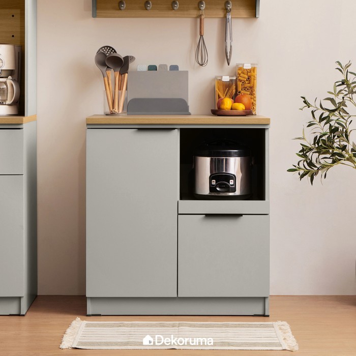 Dekoruma KIYA Kabinet Dapur / Kitchen Cabinet 80 cm
