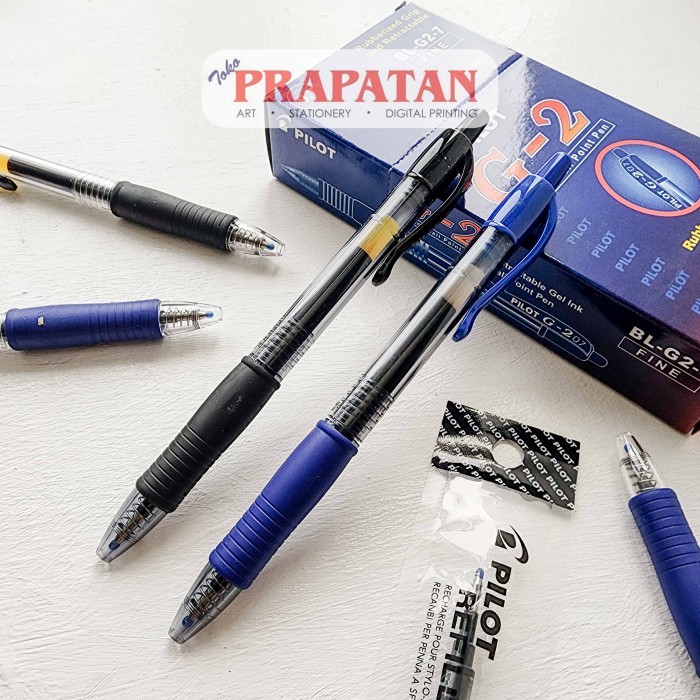 

Pilot Gel Ink Ballpen G-2 | Pulpen Pena - 0.5, BLACK