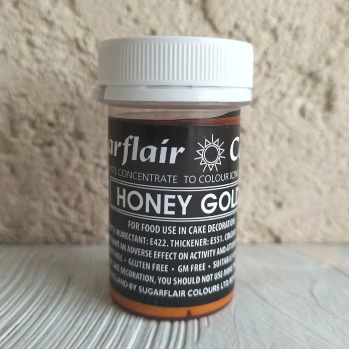 

SUGARFLAIR PASTE COLORING CONCENTRE FOOD GRADE - SECTION 4 - Honey Gold