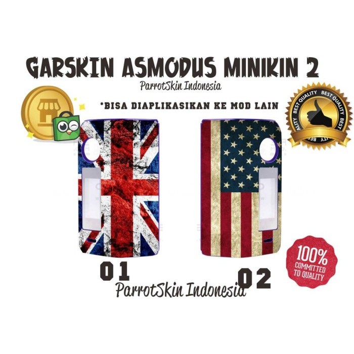 

Garskin Asus minikin v2 edisi bendera