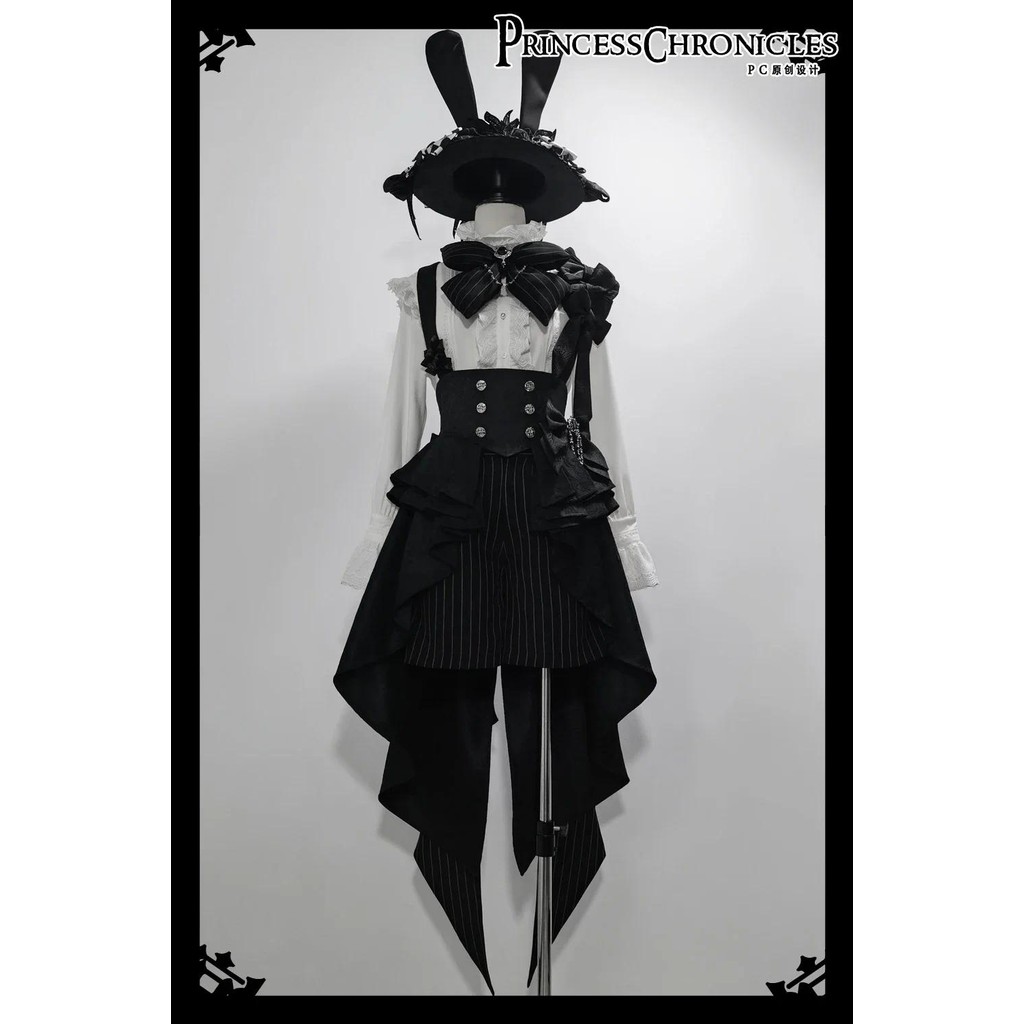 ~Rabbit Theater~Ouji Lolita Blouse and Shorts Set by Princess Chronicles