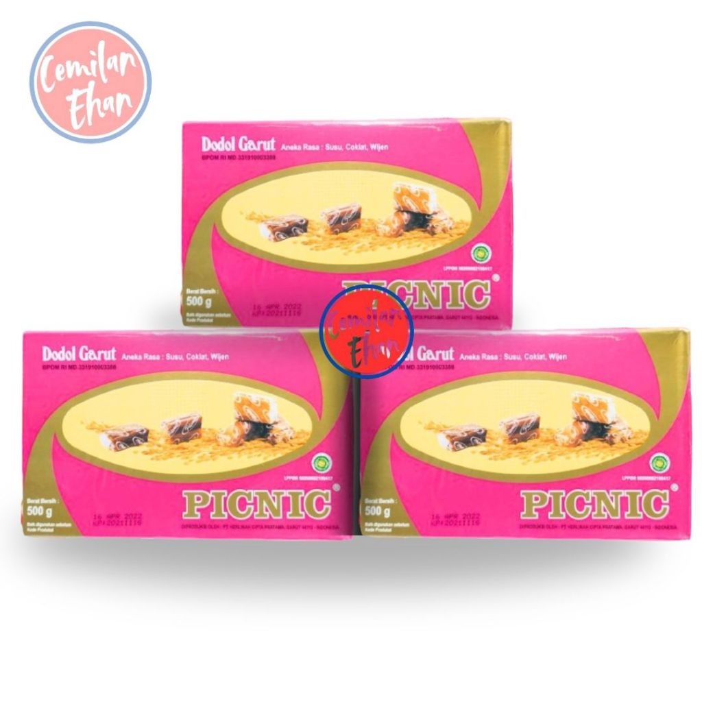 

Dodol Picnic 500 Gram Original Spesial Quality