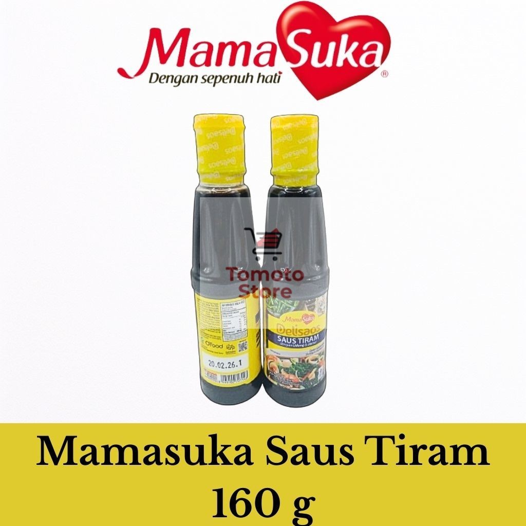 

✨ TOMOTOSTORE ✨ MAMASUKA Delisaos Saus Tiram Udang & Jamur 160 gr